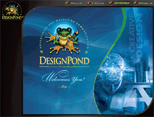 Tablet Screenshot of designpond.com